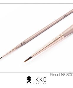 KIT 3 UNIDADES - PINCEL 80000 (D000) IKKO MAKEUP – LINHA DOURADA