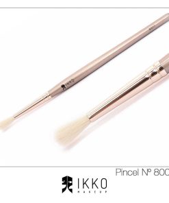 KIT 3 UNIDADES - PINCEL 80017 IKKO MAKEUP – LINHA DOURADA