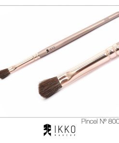 KIT 3 UNIDADES - PINCEL 80020 IKKO MAKEUP – LINHA DOURADA