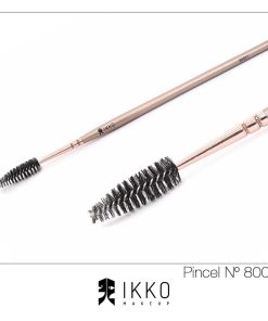 KIT 3 UNIDADES - PINCEL 80027 IKKO MAKEUP – LINHA DOURADA