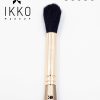 KIT 3 UNIDADES - PINCEL 80036 IKKO MAKEUP – LINHA DOURADA