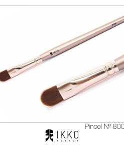 KIT 3 UNIDADES - PINCEL 80066 IKKO MAKEUP – LINHA DOURADA