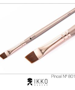 KIT 3 UNIDADES - PINCEL 80166 IKKO MAKEUP – LINHA DOURADA