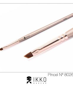 KIT 3 UNIDADES - PINCEL 80263L IKKO MAKEUP – LINHA DOURADA
