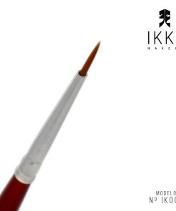 Alternative view of KIT 3 UNIDADES - PINCEL 81000 (IK000) IKKO MAKEUP – LINHA VERMELHA