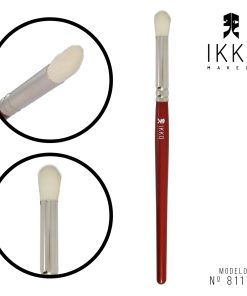 KIT 3 UNIDADES - PINCEL 81116 (IK116) IKKO MAKEUP – LINHA VERMELHA