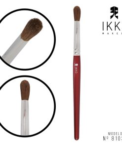 KIT 3 UNIDADES - PINCEL 81030 (IK030) IKKO MAKEUP – LINHA VERMELHA