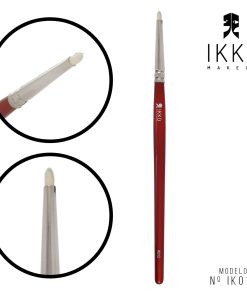 KIT 3 UNIDADES - PINCEL 81013 (IK013) IKKO MAKEUP – LINHA VERMELHA