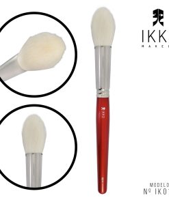 KIT 2 UNIDADES – PINCEL 81014 (IK014) IKKO MAKEUP – LINHA VERMELHA