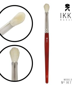 KIT 3 UNIDADES - PINCEL 81118 (IK118) IKKO MAKEUP – LINHA VERMELHA