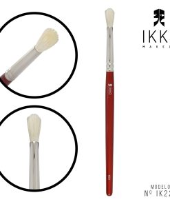 KIT 3 UNIDADES - PINCEL 81221 (IK221) IKKO MAKEUP – LINHA VERMELHA