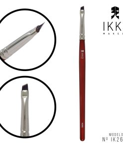 KIT 3 UNIDADES - PINCEL 81263C (IK263C) IKKO MAKEUP – LINHA VERMELHA