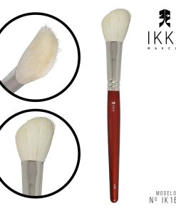 KIT 3 UNIDADES - PINCEL 81168 (IK168) IKKO MAKEUP – LINHA VERMELHA