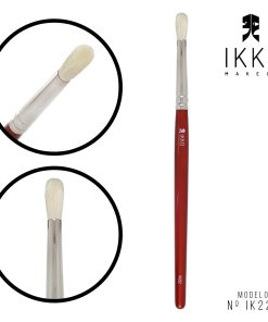 KIT 3 UNIDADES - PINCEL 81222 (IK222) IKKO MAKEUP – LINHA VERMELHA