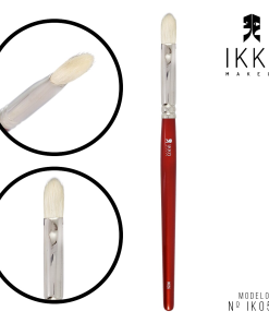 KIT 3 UNIDADES - PINCEL 81055M (IK055M) IKKO MAKEUP – LINHA VERMELHA