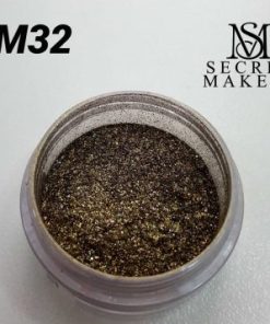 KIT 3 UNIDADES - GLITTER / PIGMENTO SM32 - SECRET MAKEUP