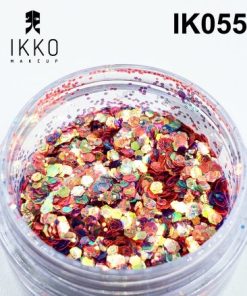 KIT 3 UNIDADES - GLITTER / PIGMENTO IK055 - IKKO MAKEUP