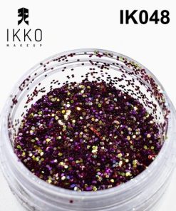 KIT 3 UNIDADES - GLITTER / PIGMENTO IK048 - IKKO MAKEUP
