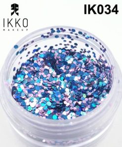 KIT 3 UNIDADES - GLITTER / PIGMENTO IK034 - IKKO MAKEUP