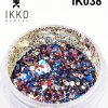 KIT 3 UNIDADES - GLITTER / PIGMENTO IK038 - IKKO MAKEUP