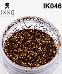 KIT 3 UNIDADES - GLITTER / PIGMENTO IK046 - IKKO MAKEUP