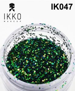 KIT 3 UNIDADES - GLITTER / PIGMENTO IK047 - IKKO MAKEUP