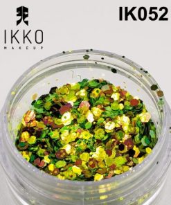 KIT 3 UNIDADES - GLITTER / PIGMENTO IK052 - IKKO MAKEUP