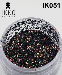 KIT 3 UNIDADES - GLITTER / PIGMENTO IK051 - IKKO MAKEUP