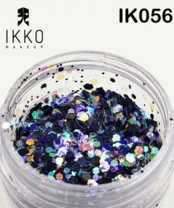 KIT 3 UNIDADES - GLITTER / PIGMENTO IK056 - IKKO MAKEUP
