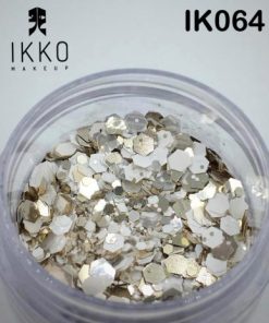 KIT 3 UNIDADES - GLITTER / PIGMENTO IK064 - IKKO MAKEUP