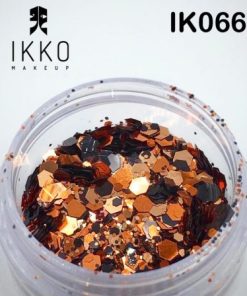 KIT 3 UNIDADES - GLITTER / PIGMENTO IK066 - IKKO MAKEUP