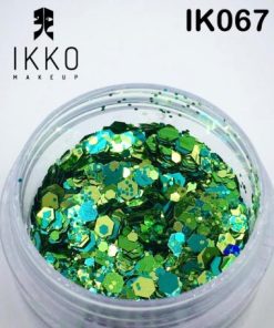 KIT 3 UNIDADES - GLITTER / PIGMENTO IK067 - IKKO MAKEUP