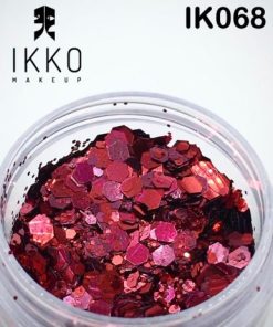 KIT 3 UNIDADES - GLITTER / PIGMENTO IK068 - IKKO MAKEUP