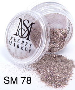 KIT 3 UNIDADES - GLITTER / PIGMENTO SM78 - SECRET MAKEUP