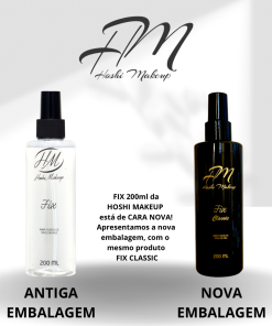 KIT 3 UNIDADES - FIX HOSHI MAKEUP 200ml